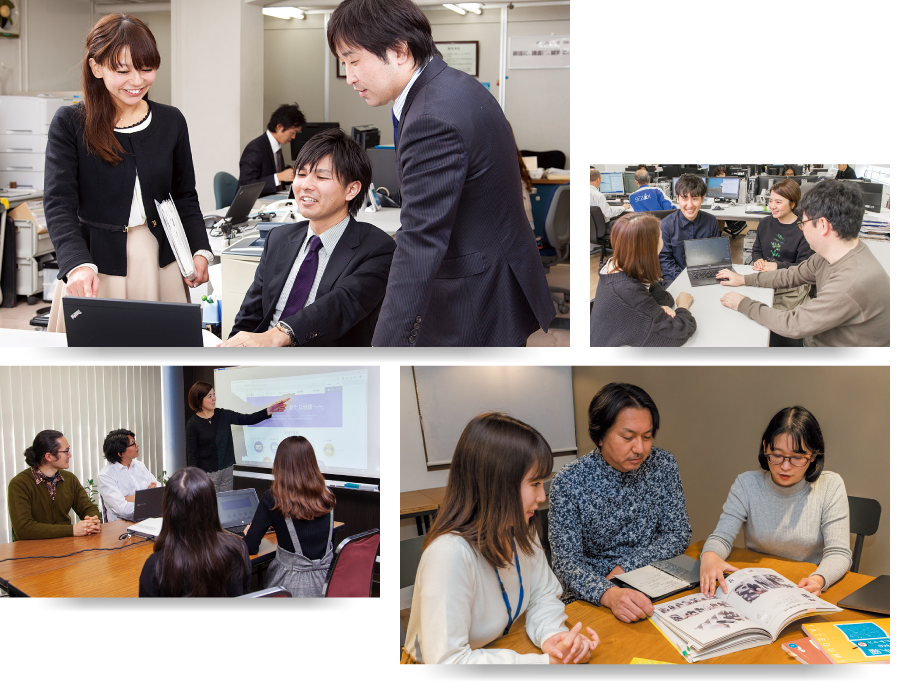 At the center of business, there are people.