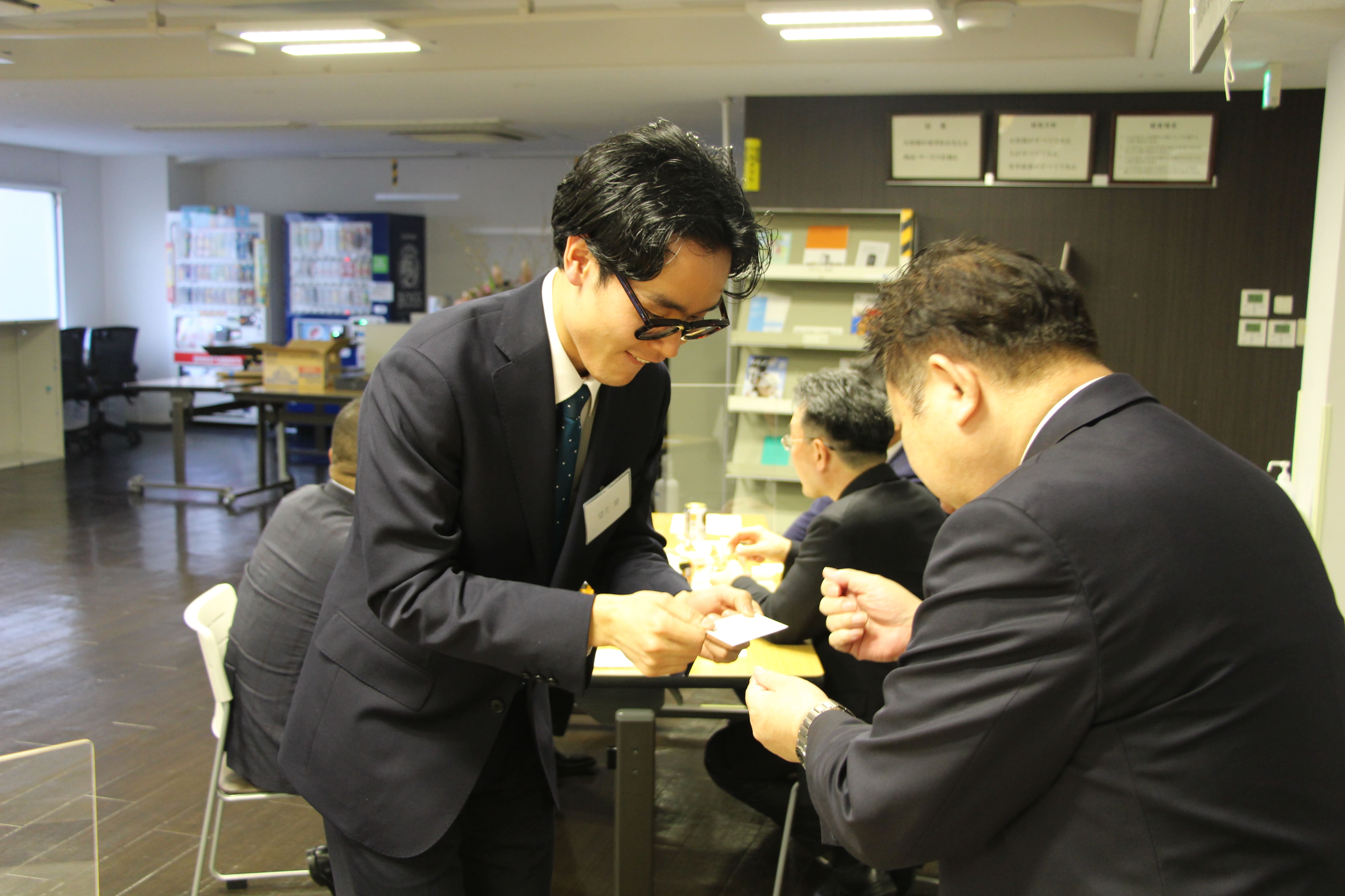 ４月３日の入社式の様子です