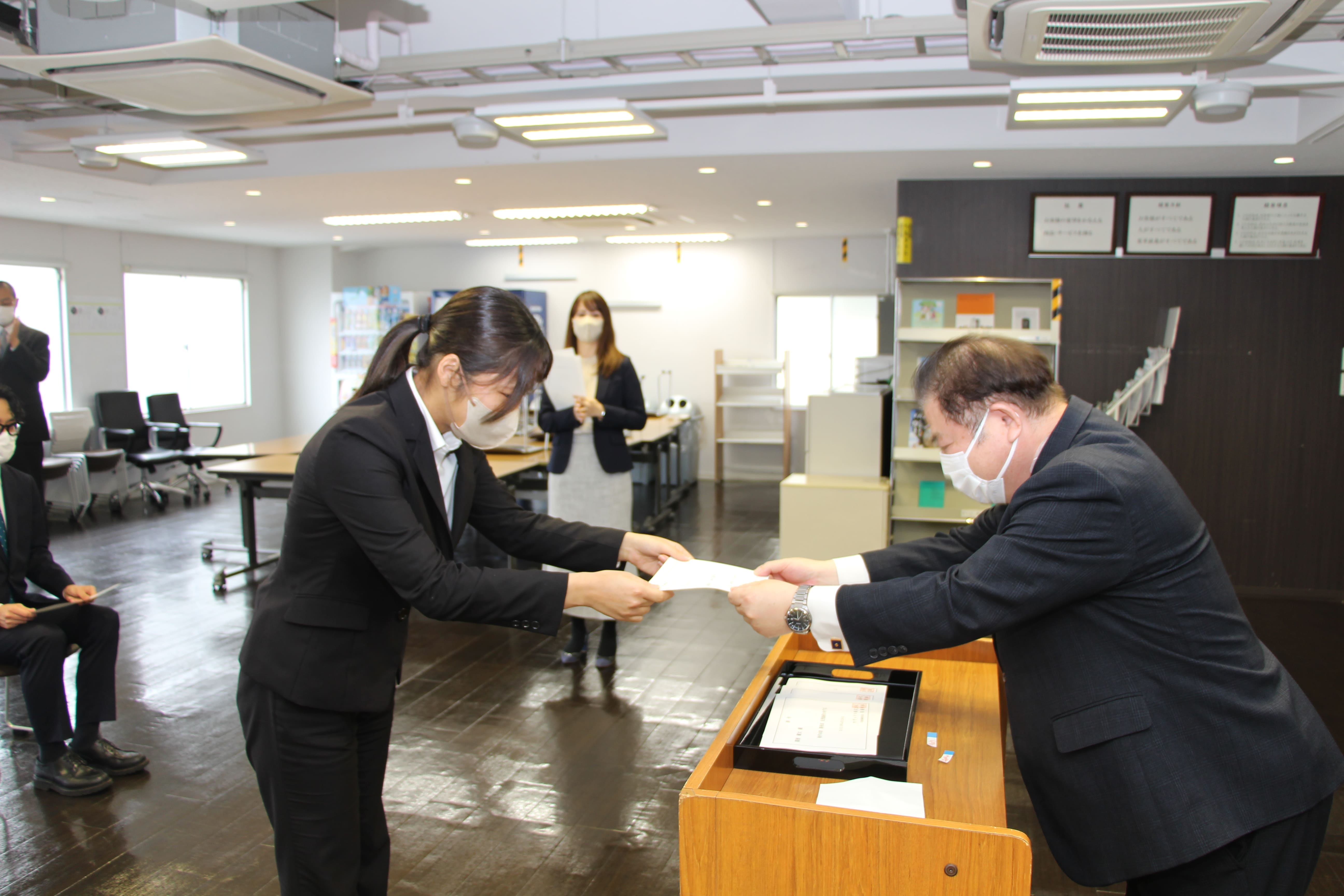 4月に入社した新入社員が仮配属となりました！